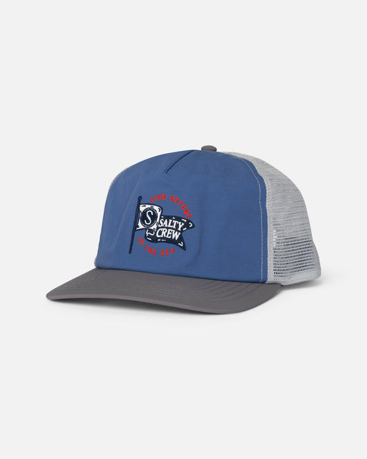 WAVEY TRUCKER - Captains Blue | Salty Crew Premium