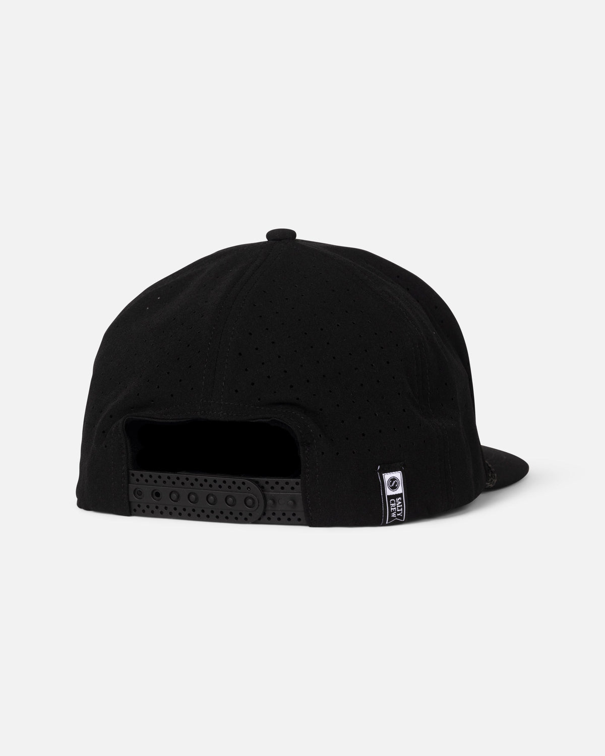 LONG RANGE SNAPBACK - BLACK | Salty Crew Premium