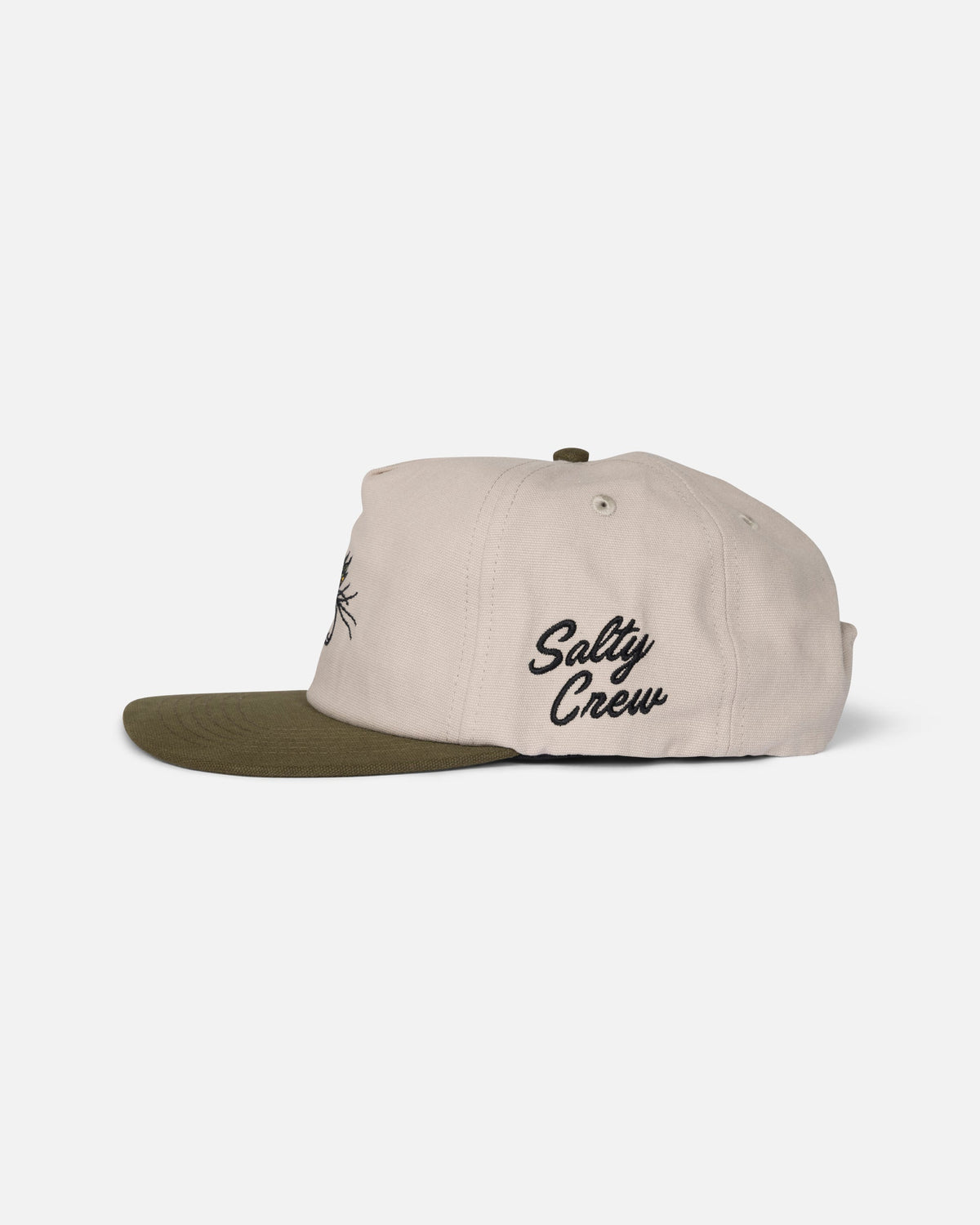 COASTAL SNAPBACK - Birch Olive | Salty Crew Premium