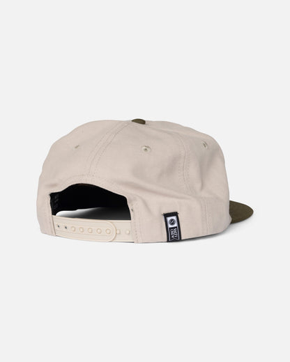 COASTAL SNAPBACK - Birch Olive | Salty Crew Premium