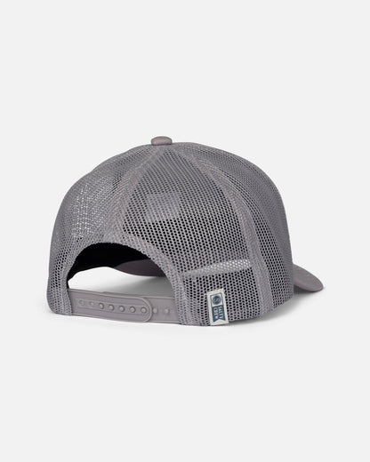 BRUCE RETRO TRUCKER - Light Grey | Salty Crew Premium