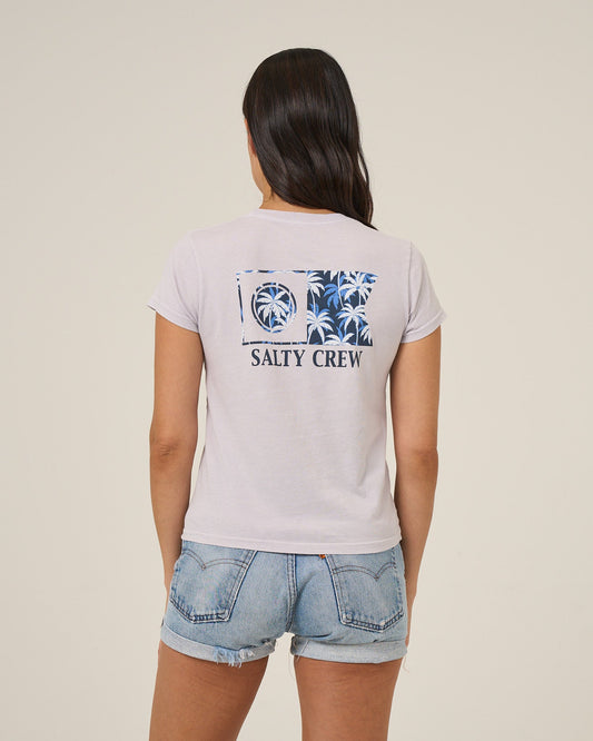 FLAGSHIP FILL MODERN TEE - Lilac Fog | Salty Crew Premium