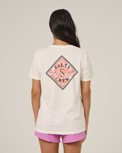 TIPPET BF TEE - Off White | Salty Crew Premium