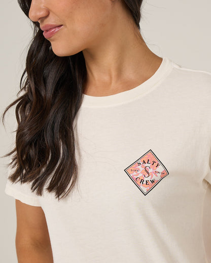 TIPPET BF TEE - Off White | Salty Crew Premium