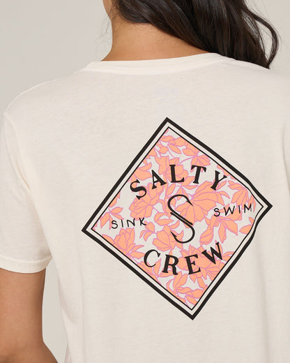 TIPPET BF TEE - Off White | Salty Crew Premium