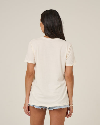 SC TOUR BF TEE - Off White | Salty Crew Premium