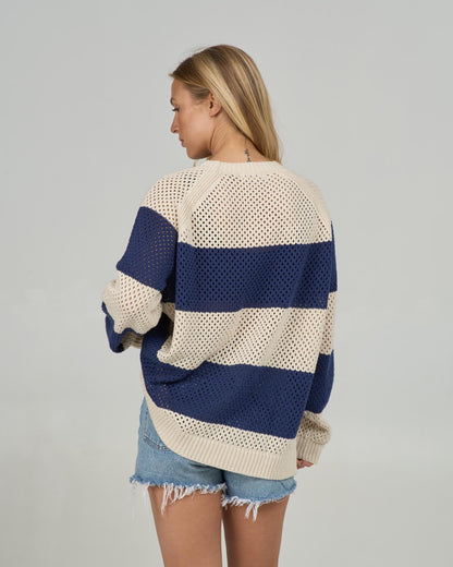 SIGNAL CREW - Bright Navy | Salty Crew Premium