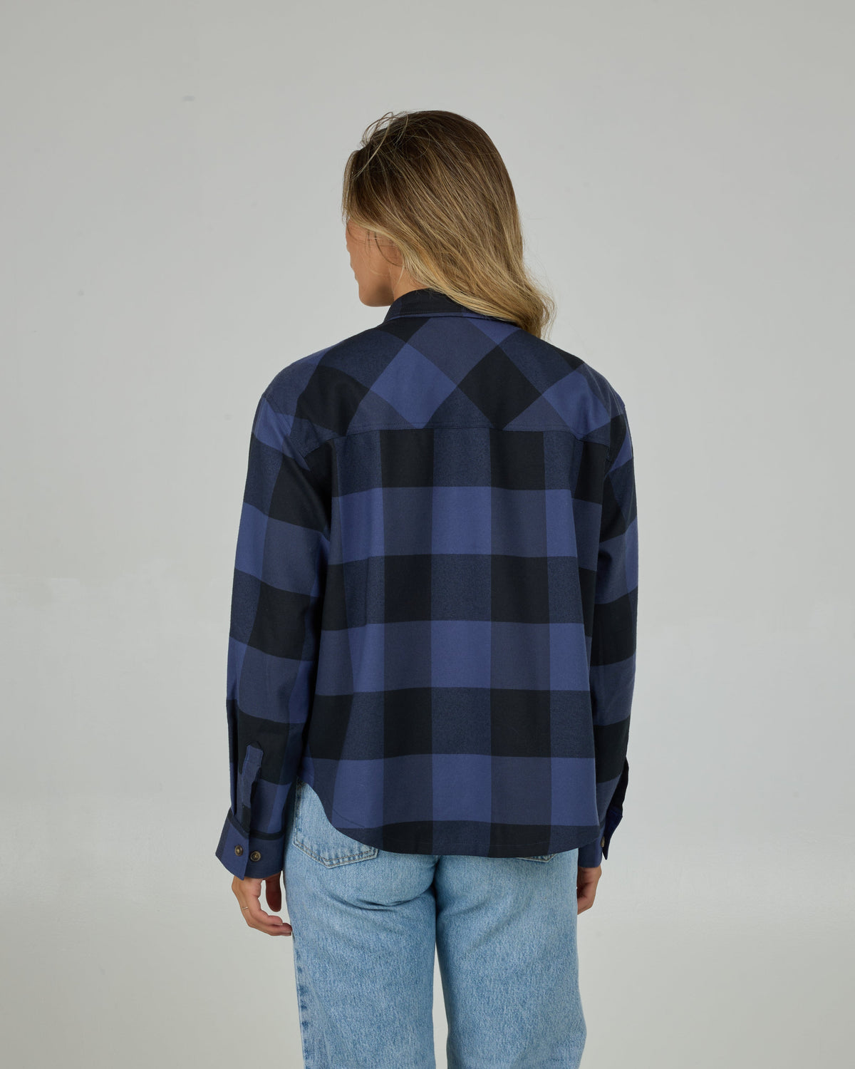FATHOM FLANNEL - Indigo | Salty Crew Premium