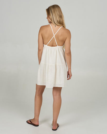CHARTER DRESS - Off White | Salty Crew Premium