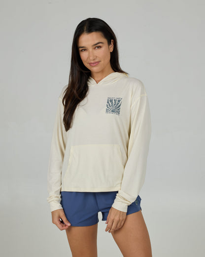 PERFECT SET TECH HOODY - OFF WHITE | Salty Crew Premium