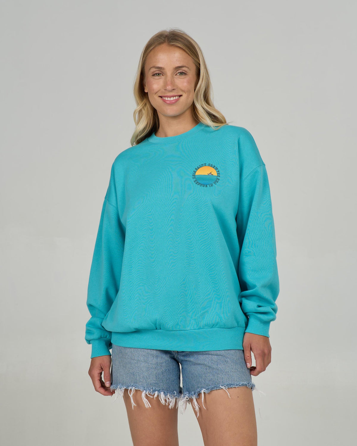 SUNSET CREW - Turquoise | Salty Crew Premium