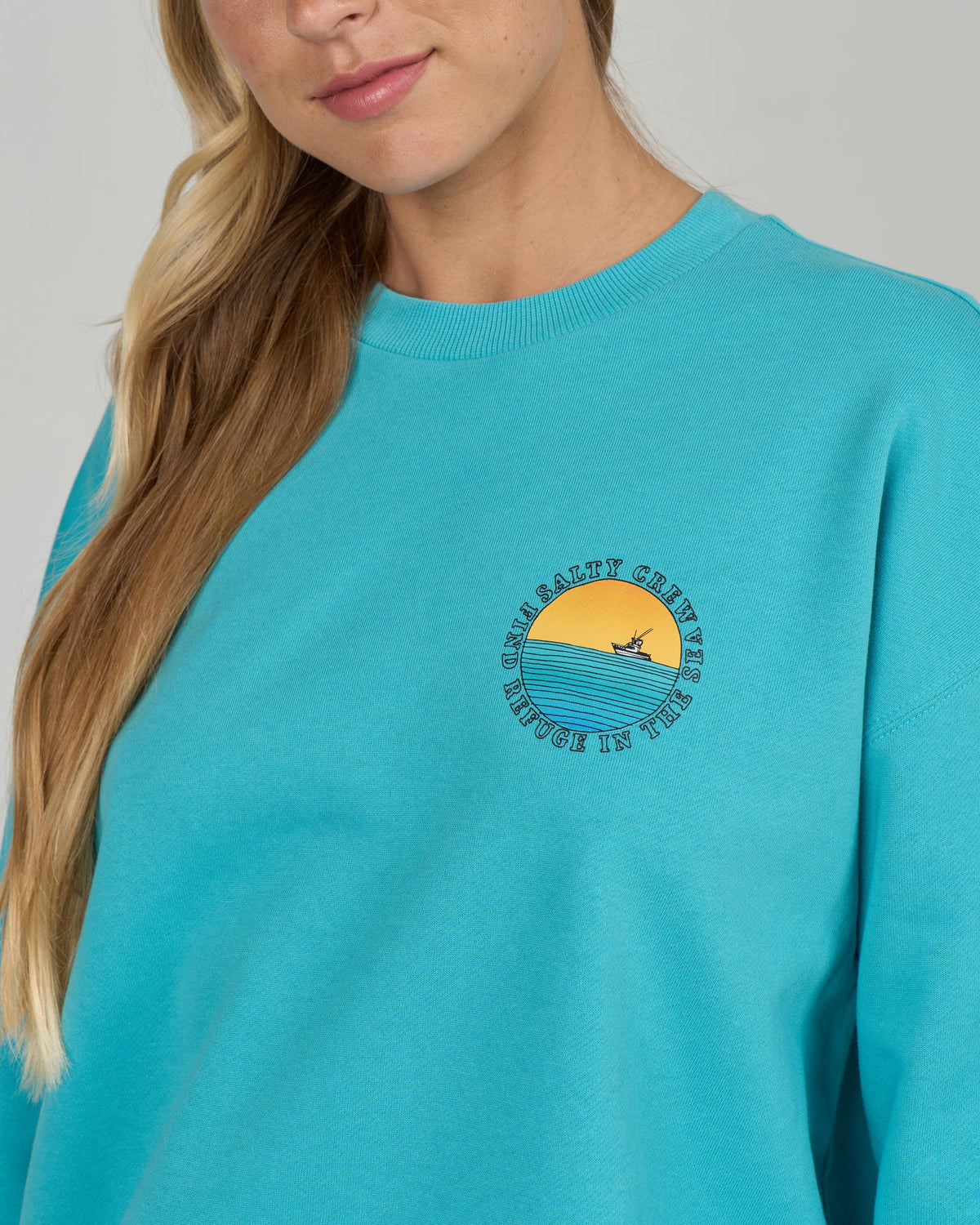 SUNSET CREW - Turquoise | Salty Crew Premium