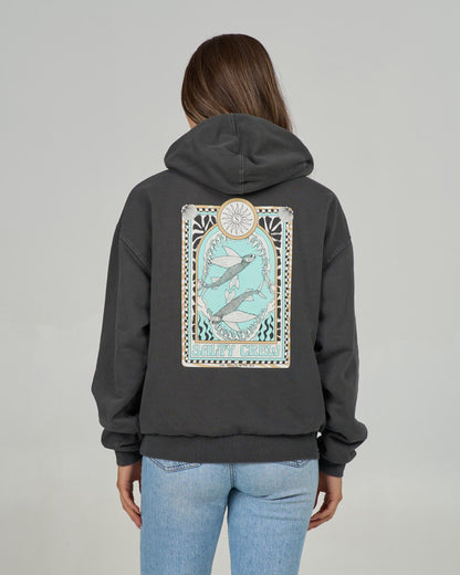 ZODIAC HOODY - Faded Black | Salty Crew Premium