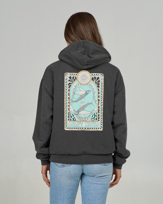 ZODIAC HOODY - Faded Black | Salty Crew Premium