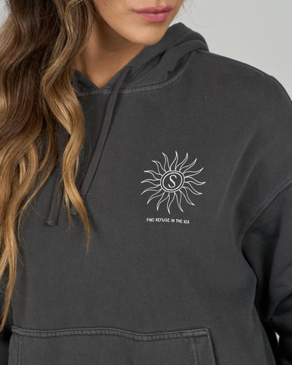 ZODIAC HOODY - Faded Black | Salty Crew Premium