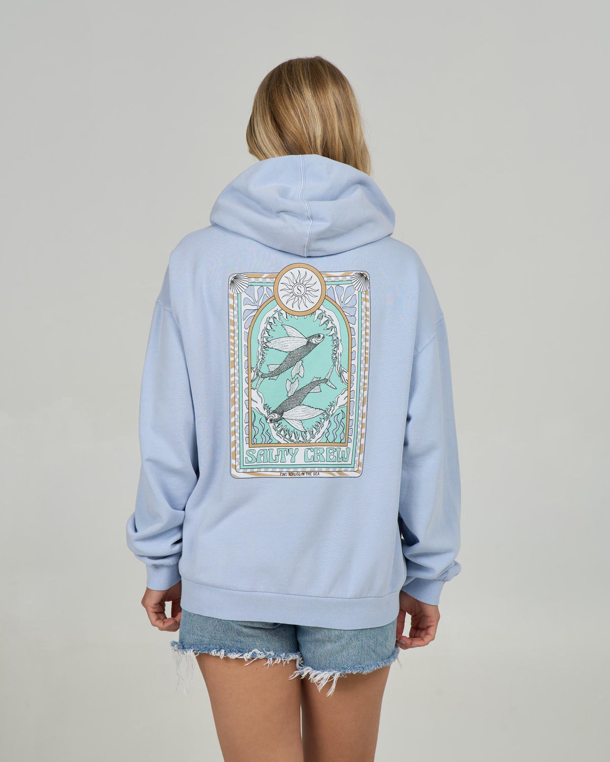 ZODIAC HOODY - Fog | Salty Crew Premium