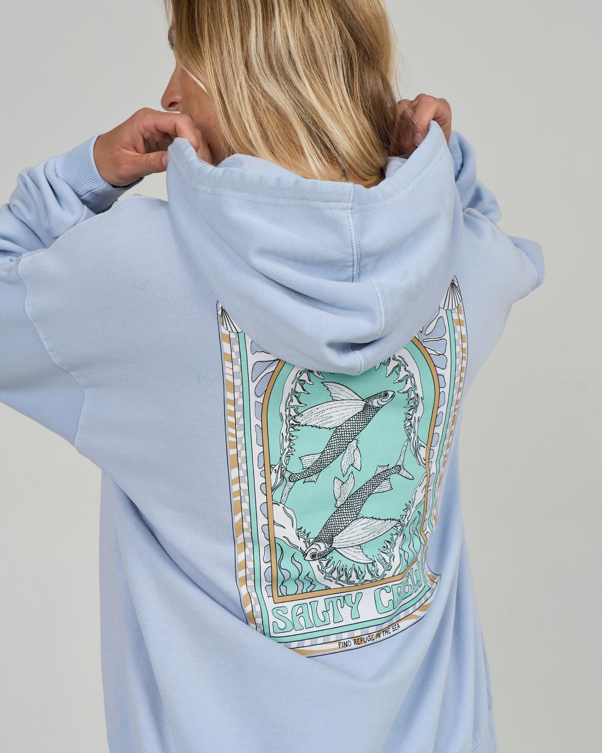 ZODIAC HOODY - Fog | Salty Crew Premium