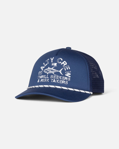 PITSTOP TRUCKER - Bright Navy | Salty Crew Premium