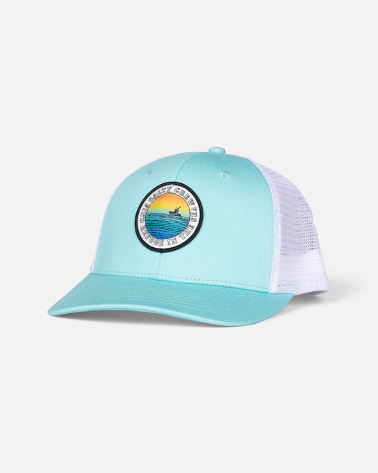 PATCHED RETRO TRUCKER - Seafoam | Salty Crew Premium