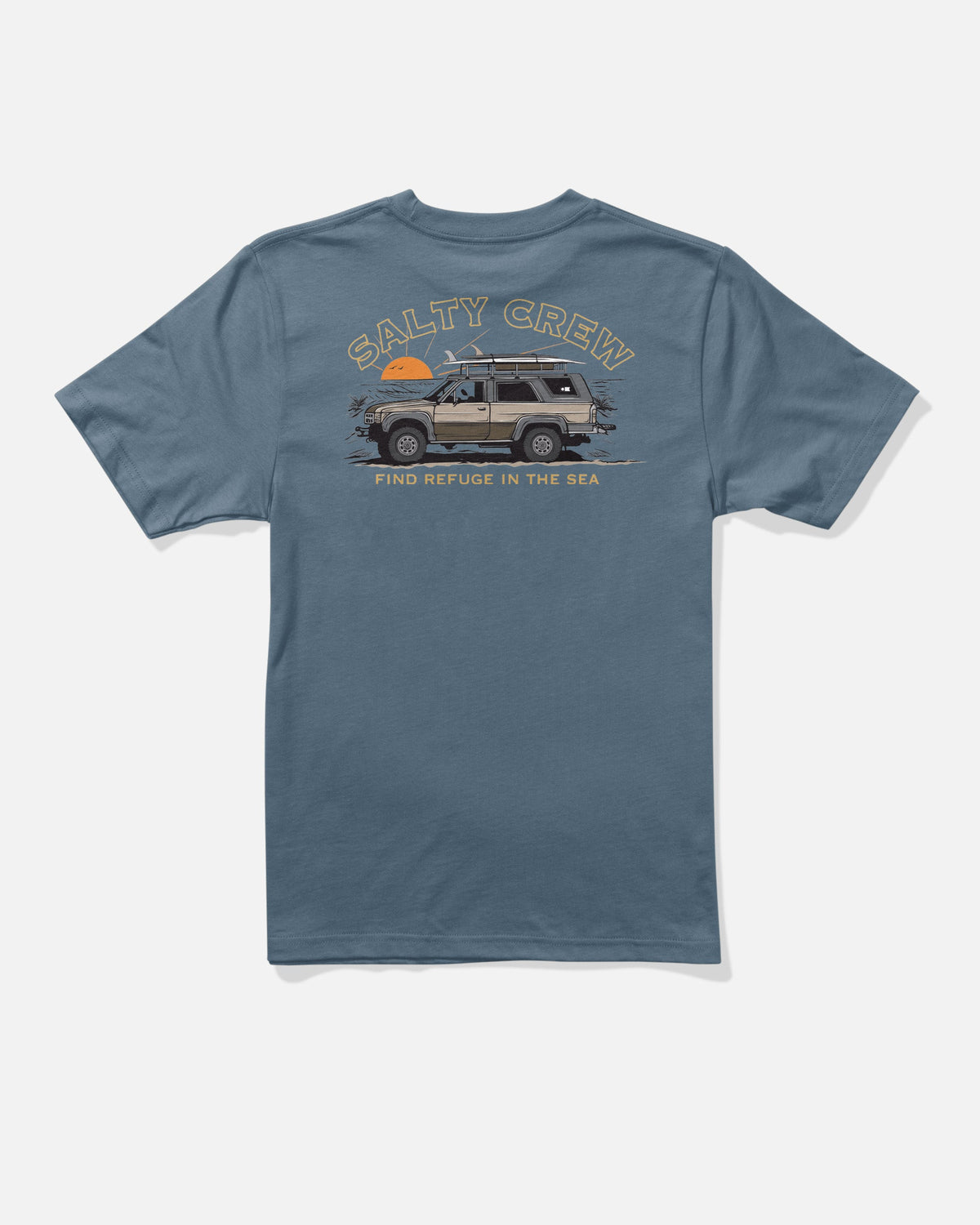 GETTN READY BOYS SS TEE - Slate | Salty Crew Premium