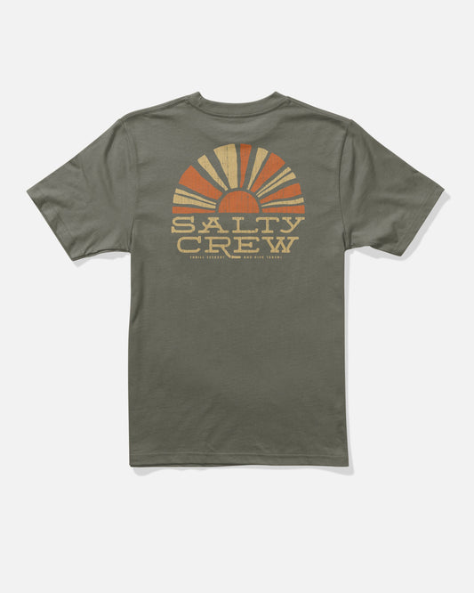 SUNSHINE BOYS SS TEE - Dusty Olive | Salty Crew Premium