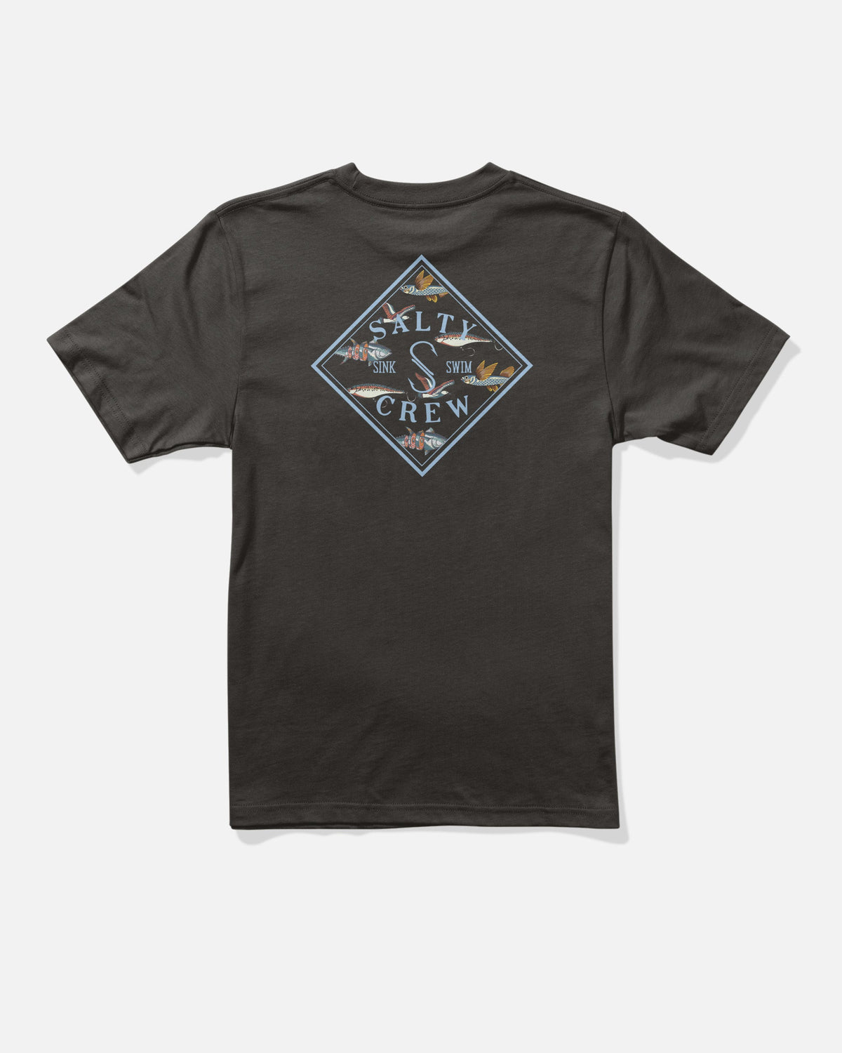 TIPPET FILL BOYS SS TEE - Black | Salty Crew Premium