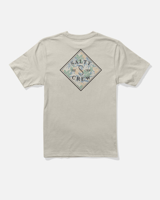 TIPPET FILL BOYS SS TEE - Bone | Salty Crew Premium