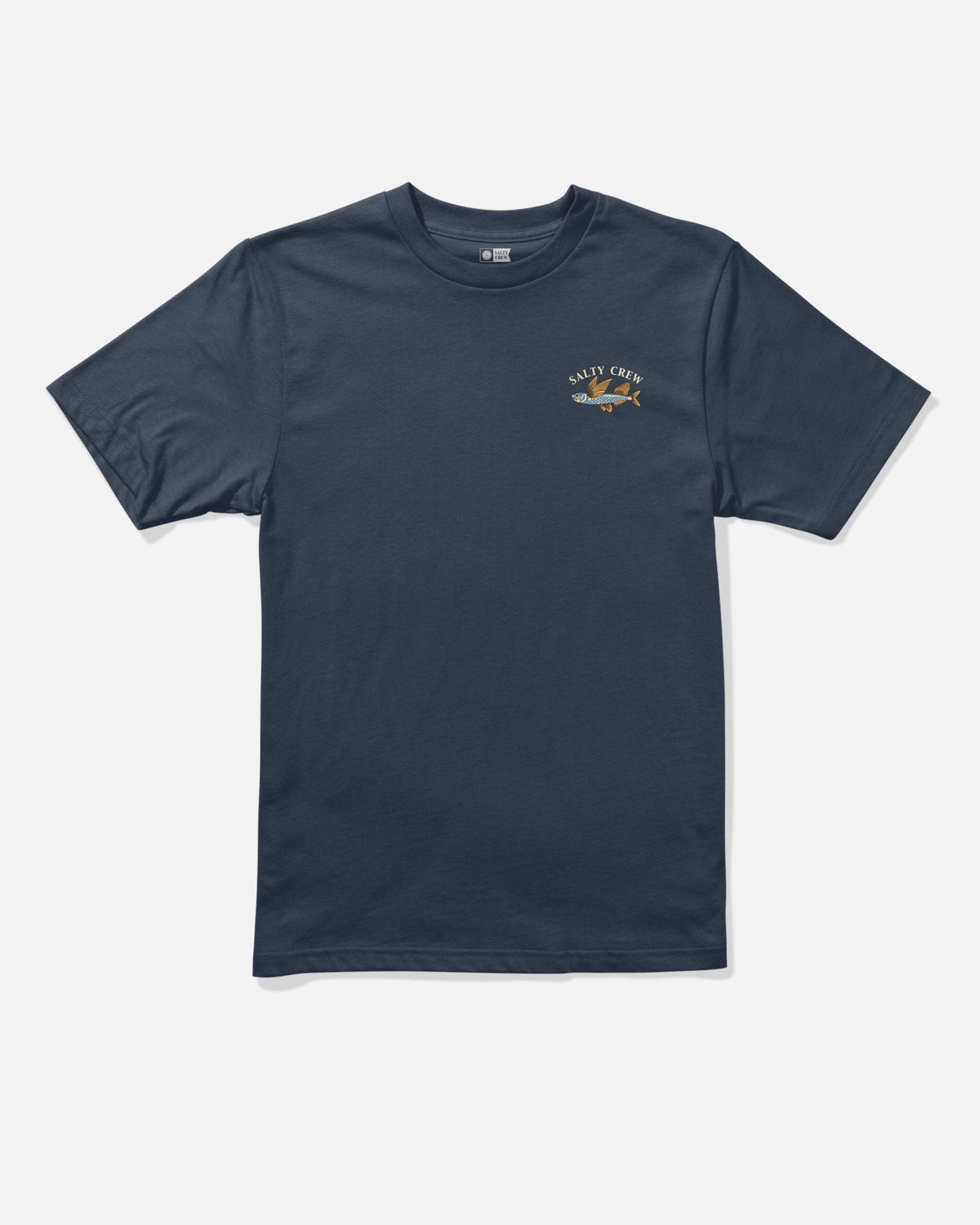 FLY HOME BOYS SS TEE - Navy | Salty Crew Premium
