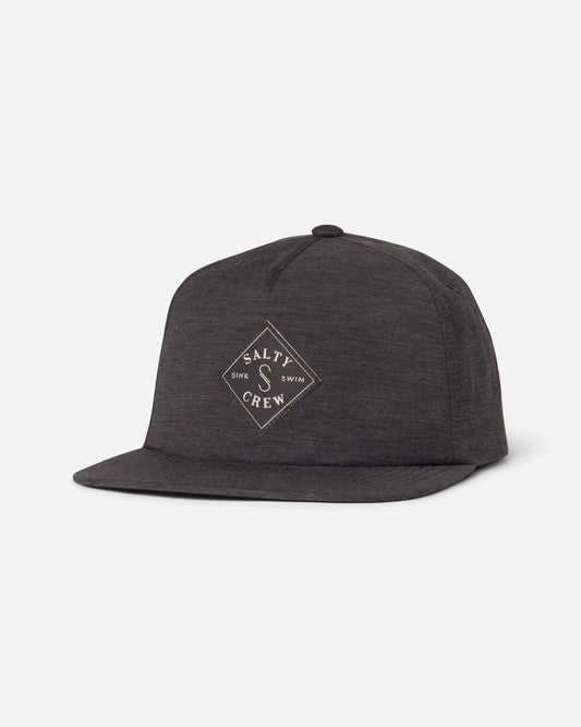 DRIFTER SNAPBACK - BLACK | Salty Crew Premium
