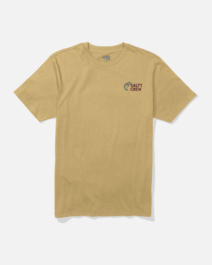 BAIT SHOP SS TEE - Mineral Yellow | Salty Crew Premium