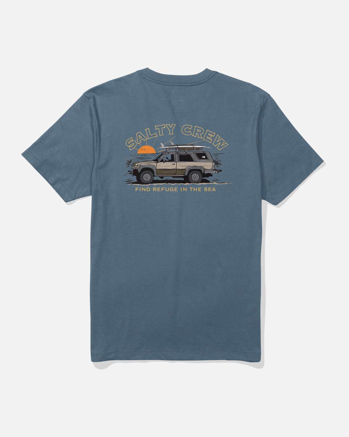 GET READY SS TEE - Slate | Salty Crew Premium