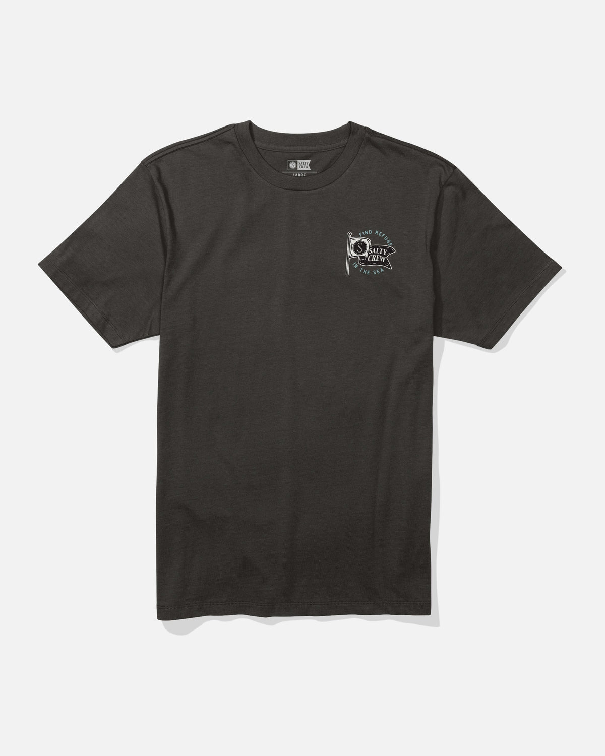 WAVEY SS TEE - Black | Salty Crew Premium