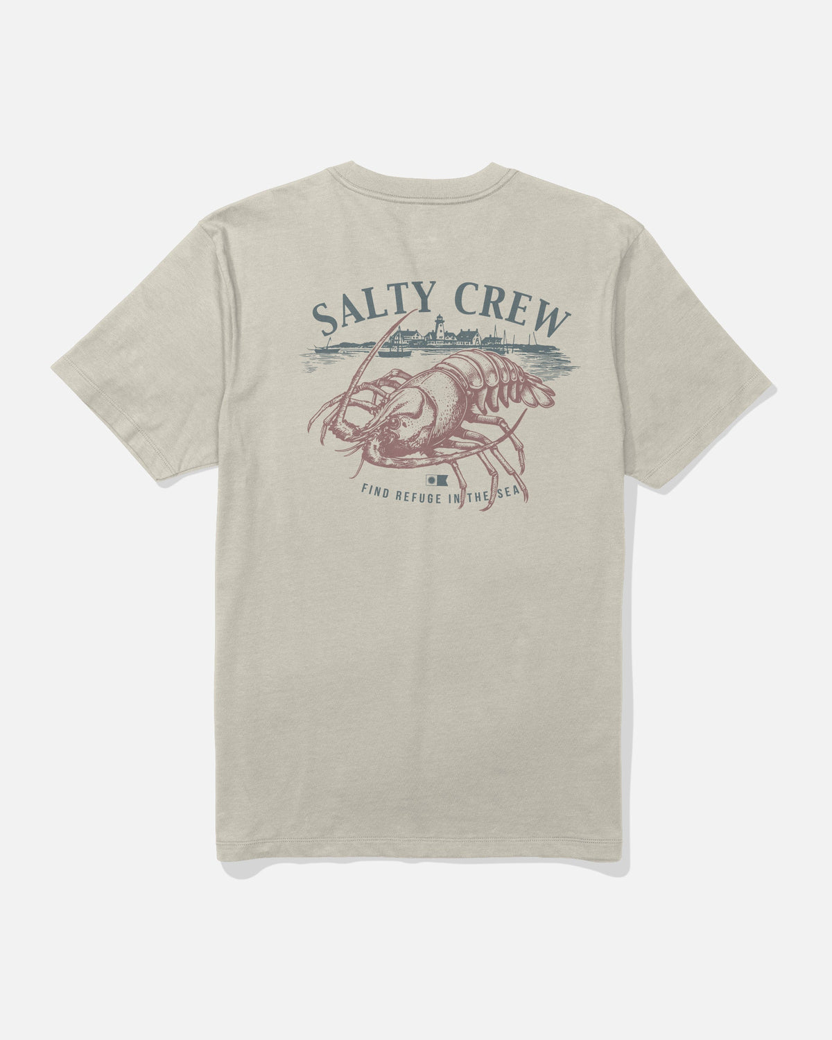 SHELLED SS TEE - Bone | Salty Crew Premium