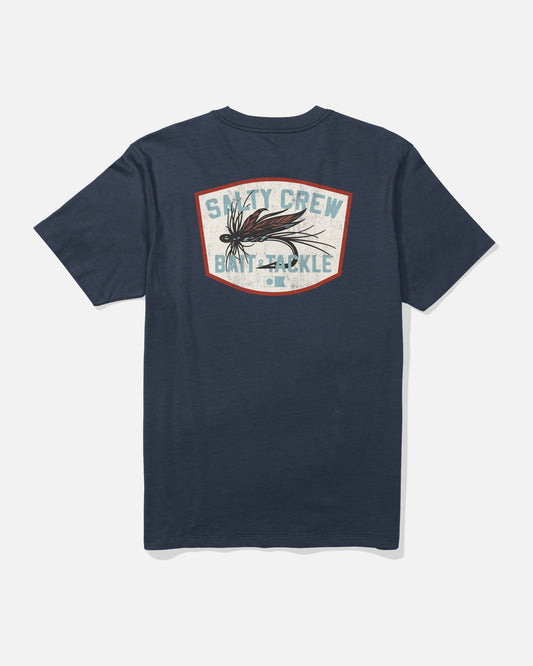 FISHING CO SS TEE - Navy | Salty Crew Premium