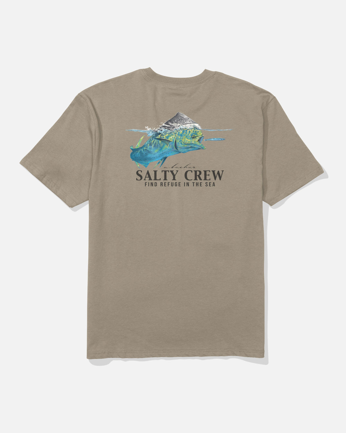 MAHI SURFACE CLASSIC TEE - Twig | Salty Crew Premium