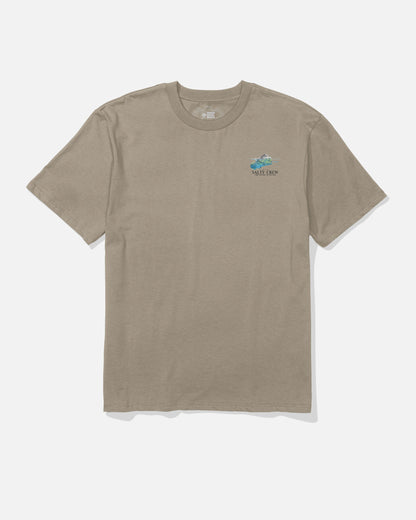 MAHI SURFACE CLASSIC TEE - Twig | Salty Crew Premium
