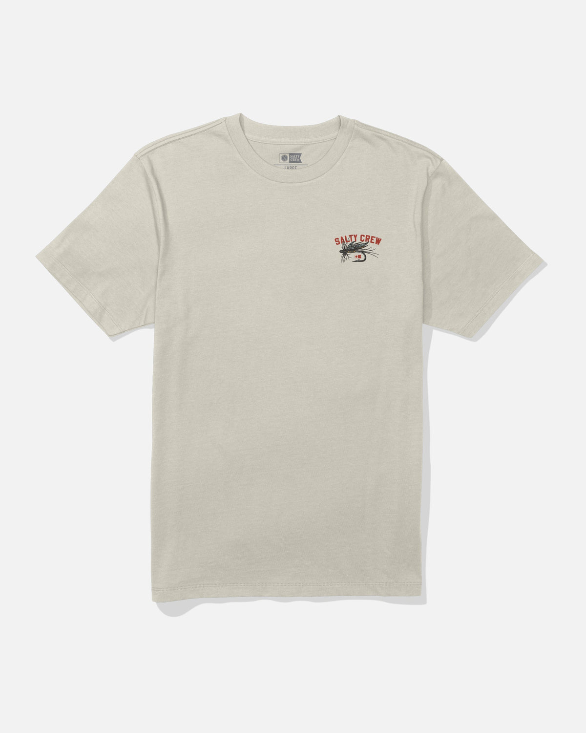 FISHING CO SS TEE - Bone | Salty Crew Premium