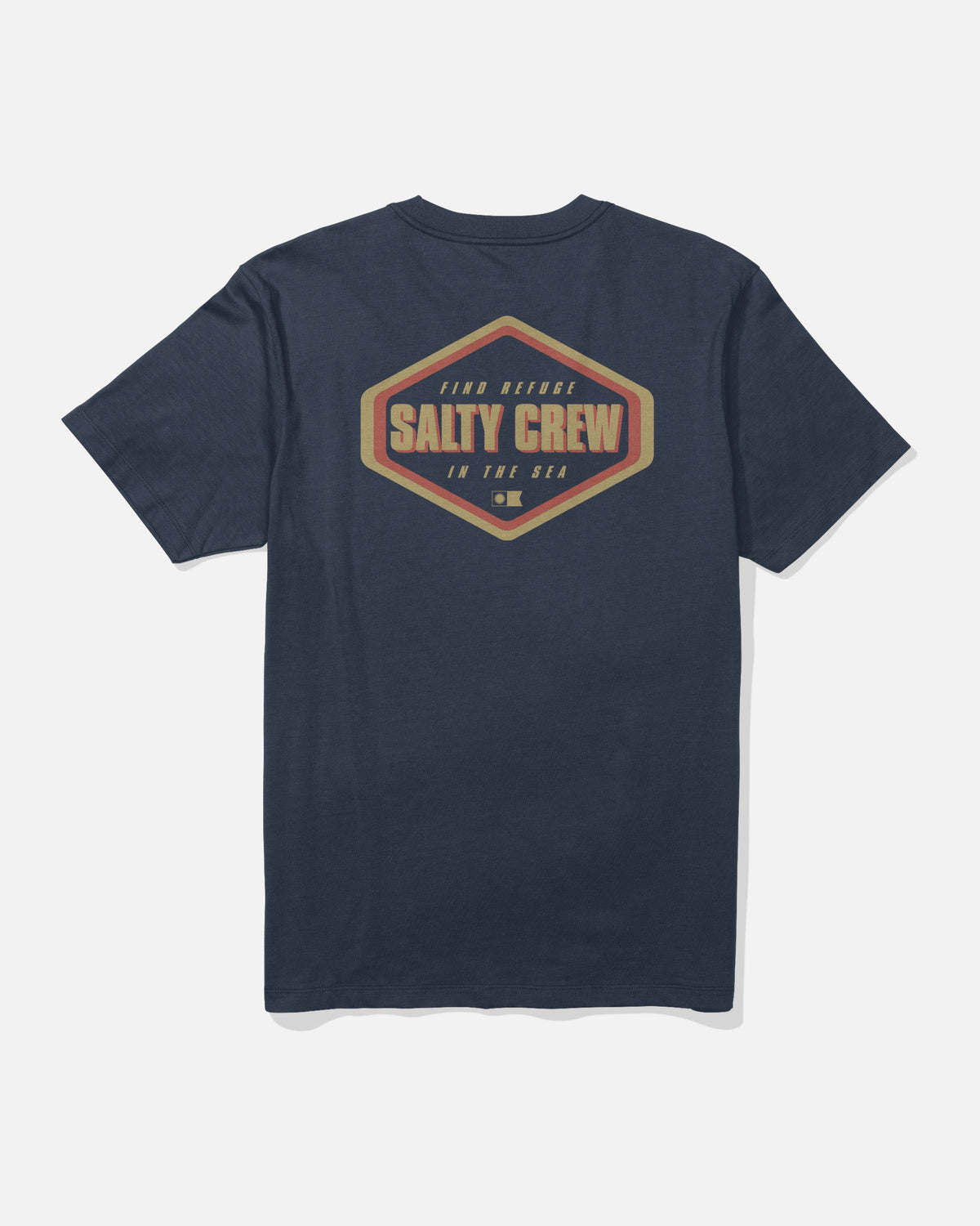 SHAPELY SS TEE - Navy | Salty Crew Premium