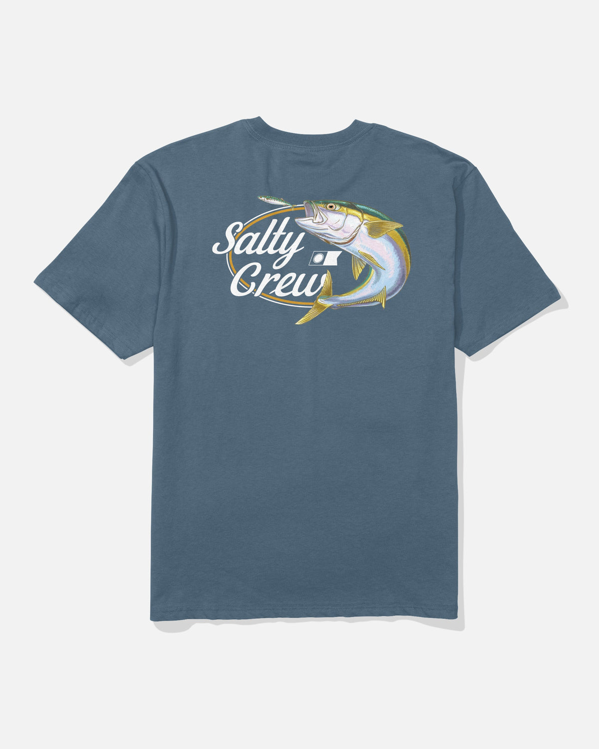 YELLOWTAIL CLASSC SS TEE - Slate | Salty Crew Premium
