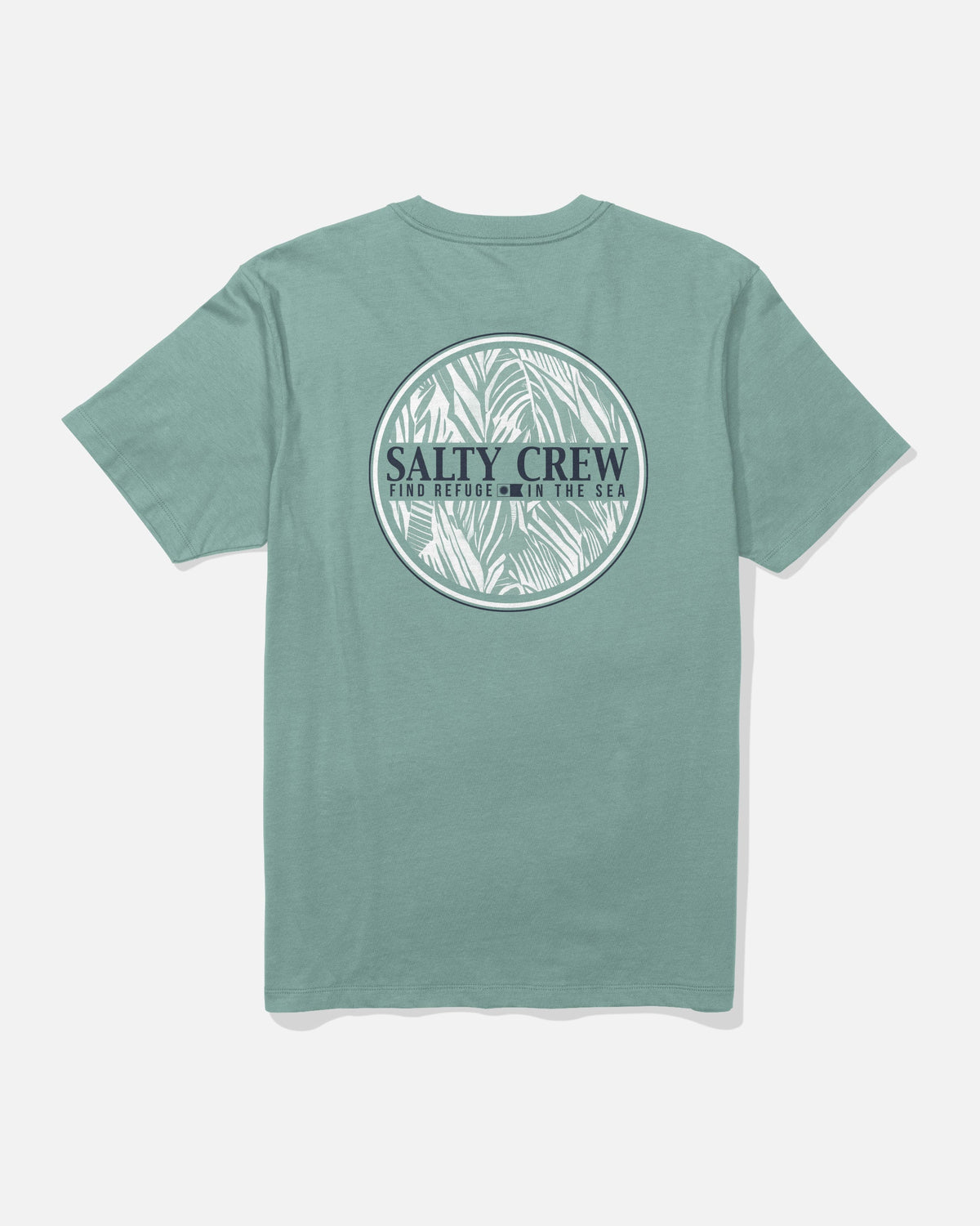 SPLIT FILL SS TEE - Mackerel | Salty Crew Premium