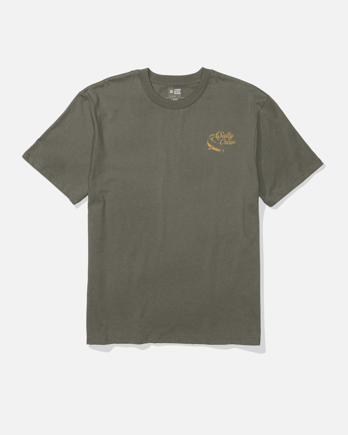 KELP CNTRL CLASSC SS TEE - Dusty Olive | Salty Crew Premium