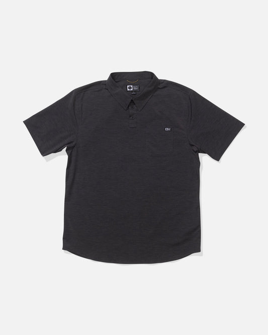 DRIFTER UV POLO - Black | Salty Crew Premium