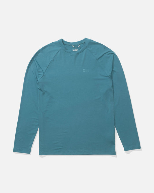 MARINER LITE UV LS - Teal Blue | Salty Crew Premium