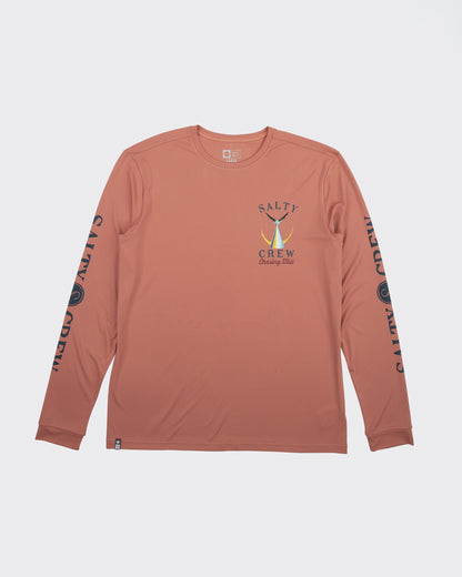 TAILED L/S SUNSHIRT - Coral | Salty Crew Premium