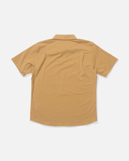 DRIFTER UV POLO - Bone Brown | Salty Crew Premium