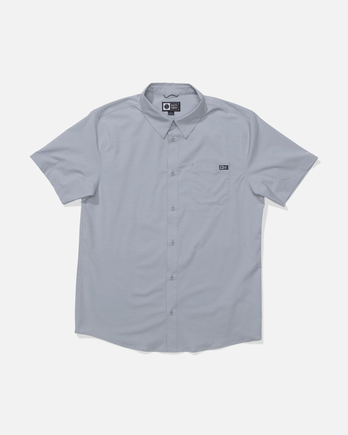 DRIFTER UV BUTTON UP - Quarry | Salty Crew Premium