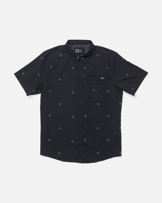 FLAGSHIP UV BUTTON UP - Phantom | Salty Crew Premium