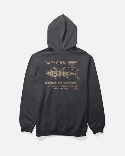 ICHIBAN FLEECE - BLACK | Salty Crew Premium