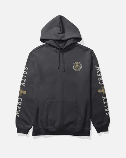 TENTACLES HOODED FLEECE - Black | Salty Crew Premium
