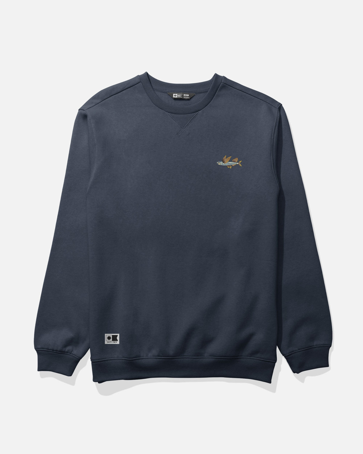 WORN IN CREW FLEECE - Navy | Salty Crew Premium